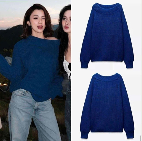 A371-LEN TRỄ VAI XANH COBAN FULL TEM NHÀ MÁY