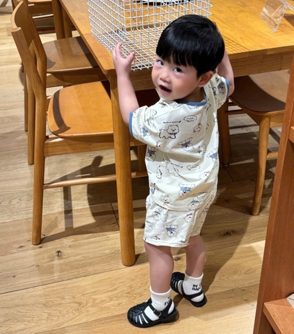 CB361- Combo 2 bộ puppy viền chất cotton đẹp