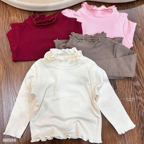 CB298- Combo 2 áo giữ nhiệt cao cổ bé gái