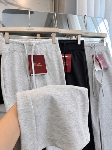 QUAN128- quần thun zip loe dáng thoải mái 3 màu