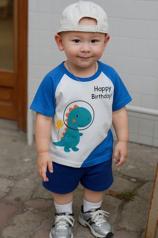 Bt578- Combo 2 bộ KL cotton màu sắc phối dáng cộc