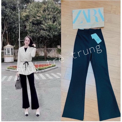 Quần ống loe chất tăm HÀN