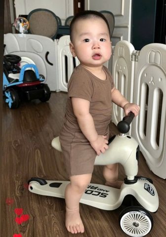 BT298-Bộ tăm HÀN màu trơn 4 màu MINKY MOM chất đẹp