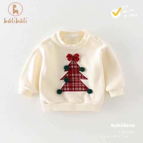 Bt753- Bộ nỉ hai da Noel 2 màu đính nổi đỏ- trắng