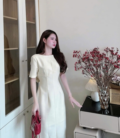 ✨ DAM135-VÁY NƠ ĐÍNH HOA DÁNG DÀI 2 LỚP ✨