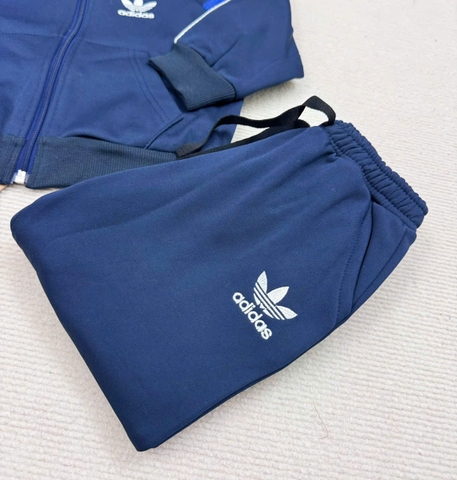 Bn142-Bộ nỉ Das xanh than bé trai