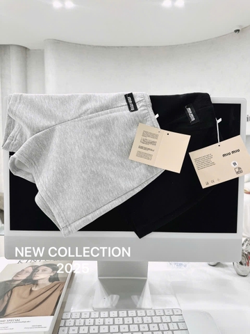 CB237- Combo 2 quần đùi, quần short ôm thêu đen xám