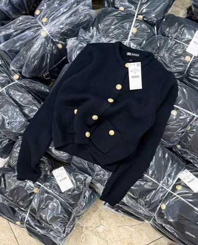 [HÀNG LOẠI 1] A339-Áo len cadigan đỏ đô cúc đồng