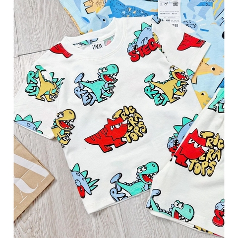 CB106- Combo 2 bộ xược khủng long bé trai VNXK