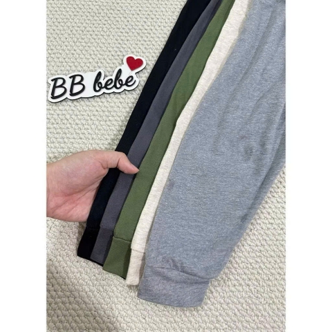 CB295- COMBO 5 quần thun xám dài cạp chun bé trai MAi linh KID 2