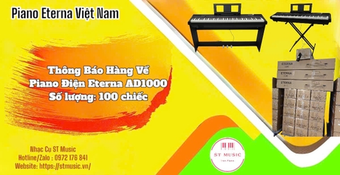 THÔNG BÁO HẠ CONT – GIÁ SIÊU TỐT CHO PIANO ĐIỆN ETERNA AD1000 