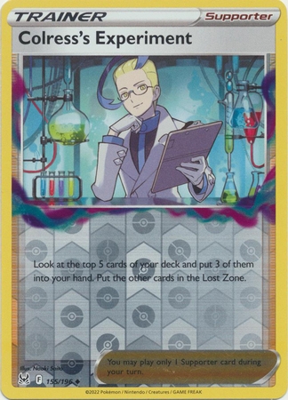 Colress's Experiment - 155/196 - Uncommon Reverse Holo