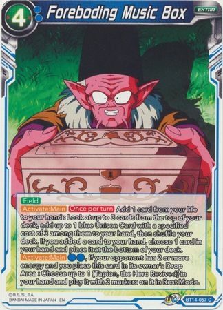 Foreboding Music Box - BT14-057 - Common