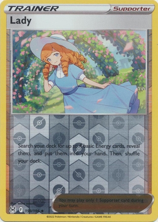 Lady - 159/196 - Uncommon Reverse Holo