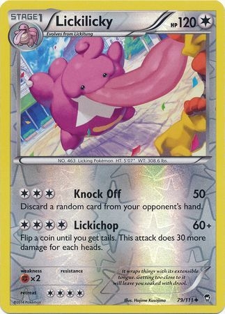 Lickilicky - 79/111 - Uncommon Reverse Holo