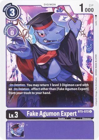 Fake Agumon Expert - BT5-072 - Uncommon
