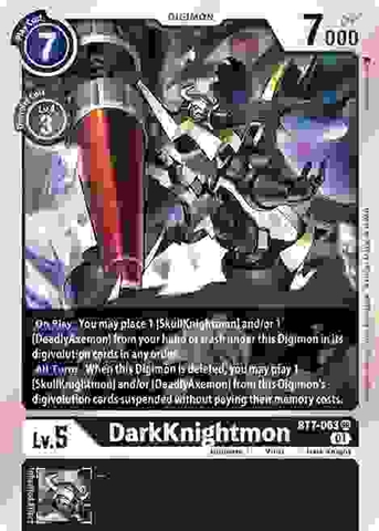 DarkKnightmon - BT7-063 SR - Super Rare