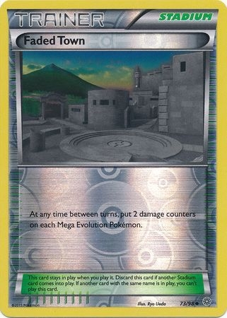 Faded Town - 73/98 - Uncommon Reverse Holo