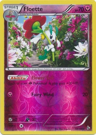 Floette - 64/106 - Rare Reverse Holo
