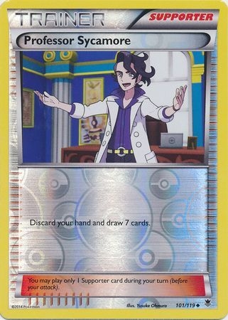 Professor Sycamore - 101/119 - Uncommon Reverse Holo