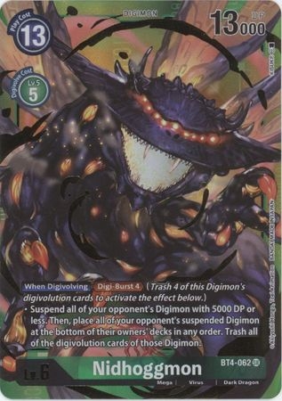 Nidhoggmon - BT4-062 - Alternate Art