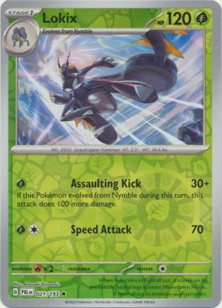 Lokix - 021/193 - Holo Rare Reverse Holo