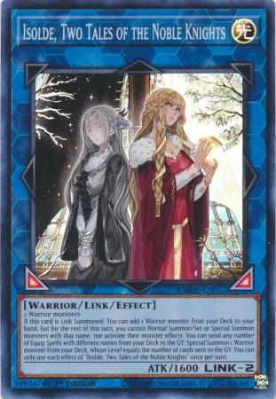 Isolde, Two Tales of the Noble Knights - AMDE-EN052 - Super Rare 1st Edition