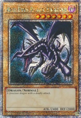 Red-Eyes Black Dragon - TN23-EN003 - Quarter Century Rare 1st Edition