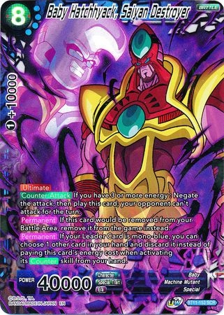 Baby Hatchhyack, Saiyan Destroyer - BT11-153 - Secret Rare