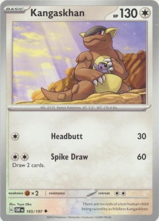 Kangaskhan - 165/197 - Uncommon