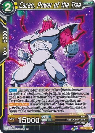 Cacao, Power of the Tree - BT15-111 - Rare