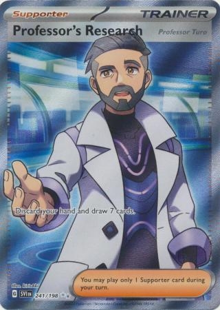 Professor's Research (Professor Turo) - 241/198 - Full Art Secret Rare