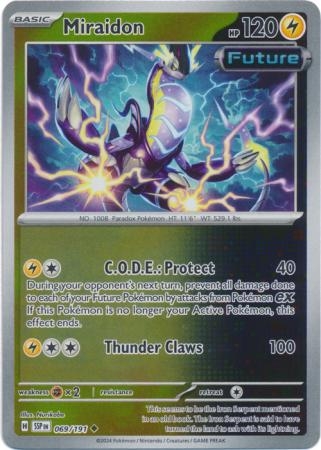 Miraidon - 069/191 - Uncommon Reverse Holo
