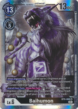 Baihumon - BT9-069 SR - Super Rare