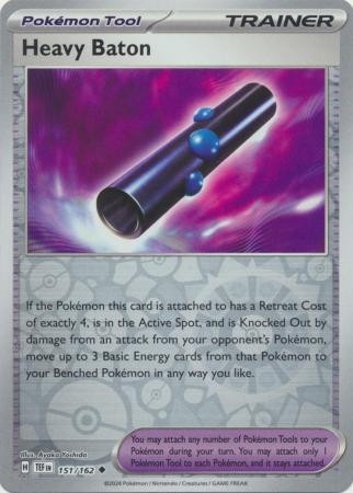 Heavy Baton - 151/162 - Uncommon Reverse Holo