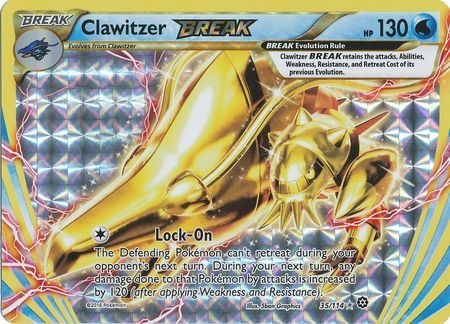 Clawitzer Break - 35/114 - Break Rare