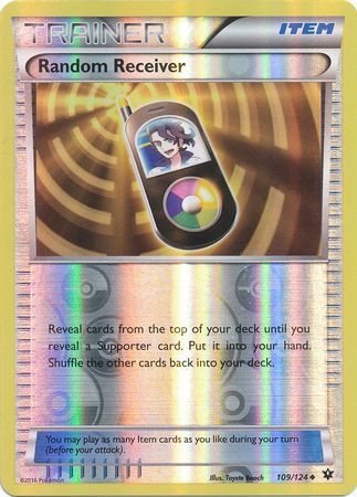 Random Receiver - 109/124 - Uncommon Reverse Holo