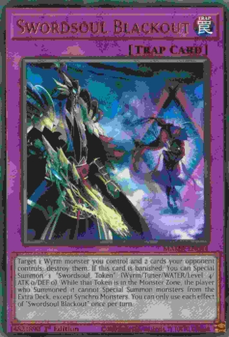 Swordsoul Blackout - MAMA-EN044 - Ultra Rare 1st Edition