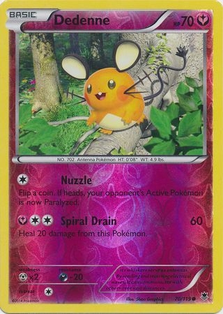 Dedenne - 70/119 - Common Reverse Holo