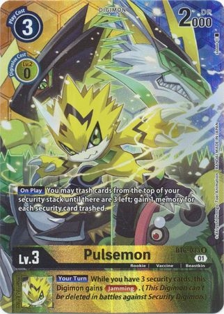 Pulsemon (Alternate Art) - BT6-033 - Rare