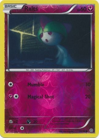 Ralts - 52/98 - Common Reverse Holo