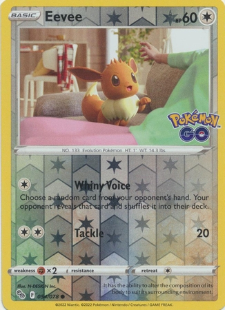 Eevee - 054/078 - Common Reverse Holo