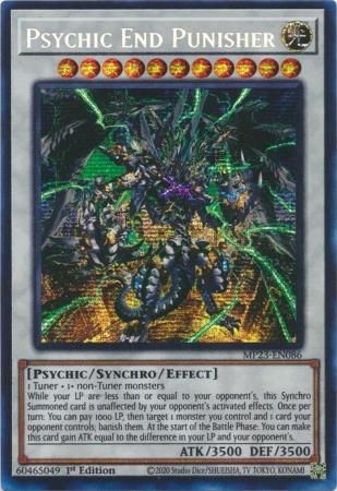 Psychic End Punisher - MP23-EN086 - Prismatic Secret Rare 1st Edition