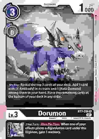 Dorumon - BT7-056 R - Rare