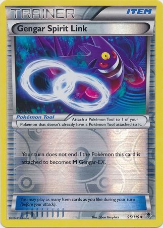 Gengar Spirit Link - 95/119 - Uncommon Reverse Holo