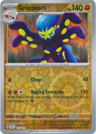 Grapploct - 113/191 - Common Reverse Holo