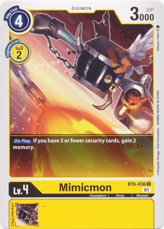 Mimicmon - BT6-036 - Uncommon