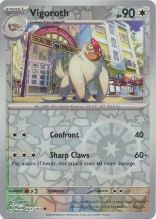 Vigoroth - 161/193 - Uncommon Reverse Holo