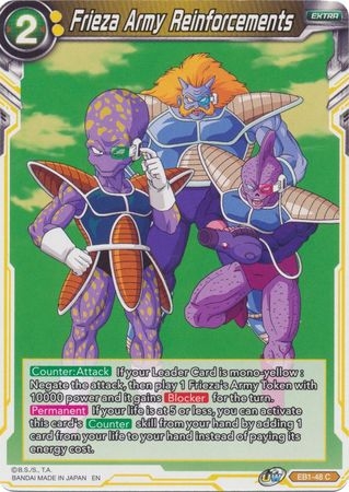 Frieza Army Reinforcements - EB1-48 - Common