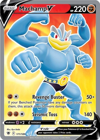 Machamp V - 171/189 - Full Art Ultra Rare